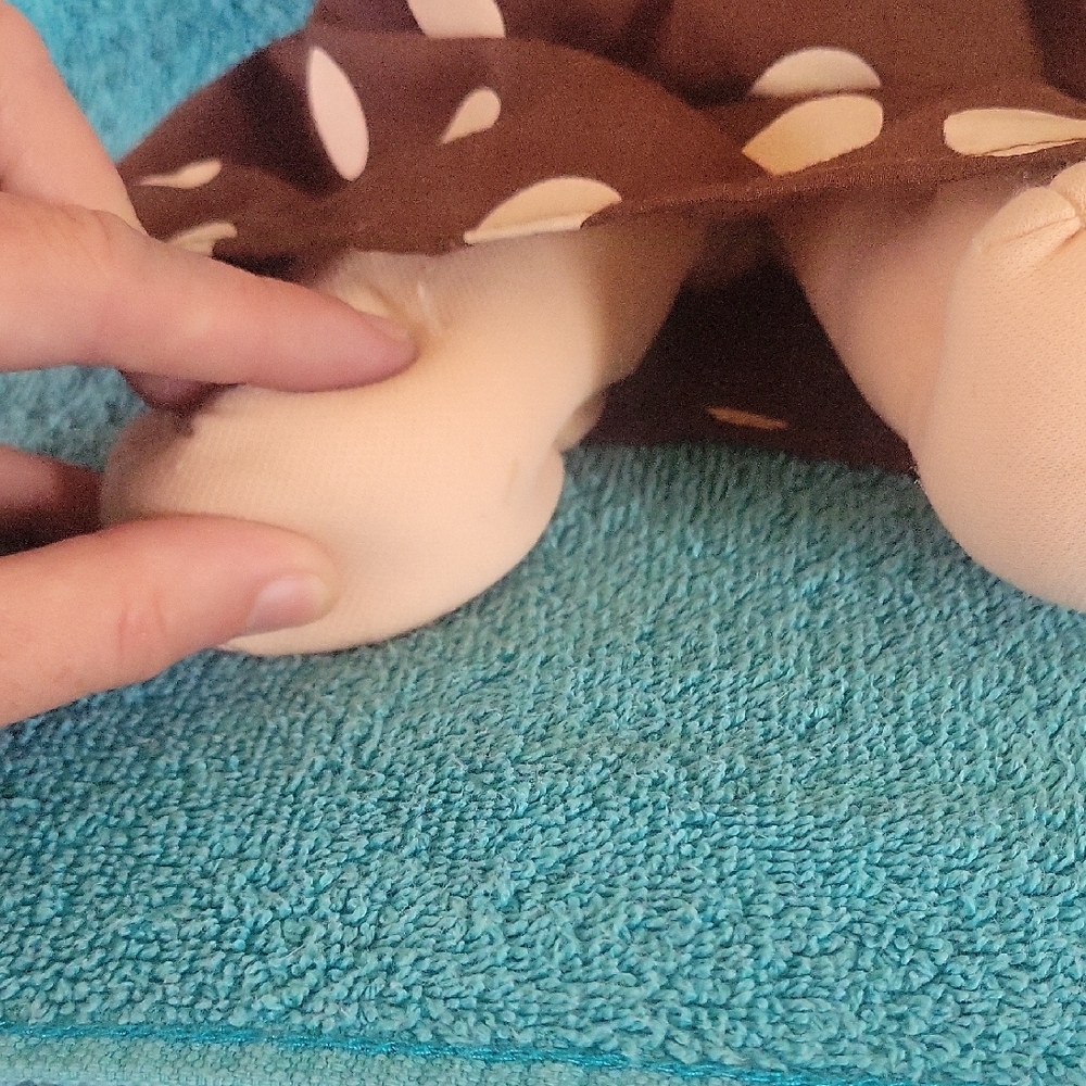 Cabbage Patch 1978-1983 Polka Dot Dress Baby Doll. Vintage and Desirable. - Picture 3 of 13
